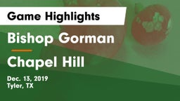 Bishop Gorman  vs Chapel Hill  Game Highlights - Dec. 13, 2019