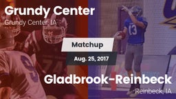 Matchup: Grundy Center High vs. Gladbrook-Reinbeck  2017