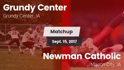 Matchup: Grundy Center High vs. Newman Catholic  2017