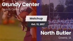 Matchup: Grundy Center High vs. North Butler  2017