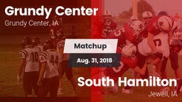 Matchup: Grundy Center High vs. South Hamilton  2018