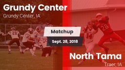 Matchup: Grundy Center High vs. North Tama  2018