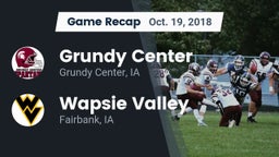 Recap: Grundy Center  vs. Wapsie Valley  2018