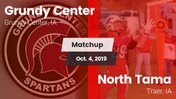 Matchup: Grundy Center High vs. North Tama  2019