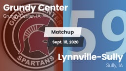 Matchup: Grundy Center High vs. Lynnville-Sully  2020