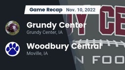 Recap: Grundy Center  vs. Woodbury Central  2022