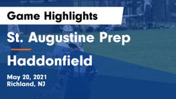 St. Augustine Prep  vs Haddonfield  Game Highlights - May 20, 2021