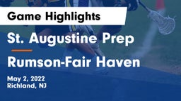 St. Augustine Prep  vs Rumson-Fair Haven  Game Highlights - May 2, 2022