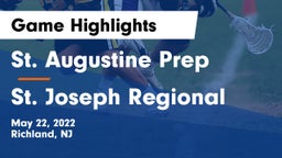 St. Augustine Prep  vs St. Joseph Regional  Game Highlights - May 22, 2022