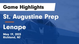 St. Augustine Prep  vs Lenape  Game Highlights - May 19, 2023
