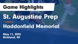 St. Augustine Prep  vs Haddonfield Memorial  Game Highlights - May 11, 2024