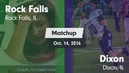 Matchup: Rock Falls High vs. Dixon  2016