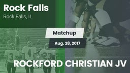 Matchup: Rock Falls High vs. ROCKFORD CHRISTIAN JV 2017