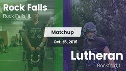 Matchup: Rock Falls High vs. Lutheran  2019