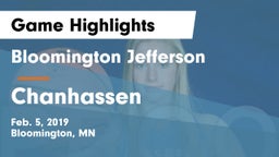 Bloomington Jefferson  vs Chanhassen  Game Highlights - Feb. 5, 2019