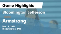 Bloomington Jefferson  vs Armstrong  Game Highlights - Dec. 9, 2021