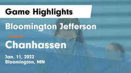 Bloomington Jefferson  vs Chanhassen  Game Highlights - Jan. 11, 2022
