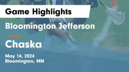 Bloomington Jefferson  vs Chaska  Game Highlights - May 14, 2024