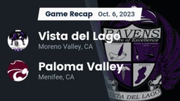 Recap: Vista del Lago  vs. Paloma Valley  2023