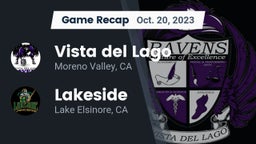 Recap: Vista del Lago  vs. Lakeside  2023