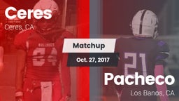 Matchup: Ceres  vs. Pacheco  2017