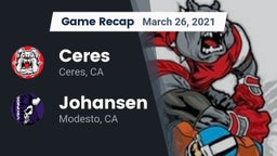 Recap: Ceres  vs. Johansen  2021