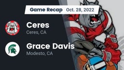 Recap: Ceres  vs. Grace Davis  2022