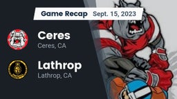Recap: Ceres  vs. Lathrop  2023