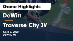 DeWitt  vs Traverse City JV Game Highlights - April 9, 2022
