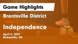 Brentsville District  vs Independence  Game Highlights - April 5, 2024