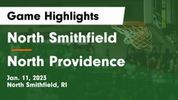 North Smithfield  vs North Providence Game Highlights - Jan. 11, 2023