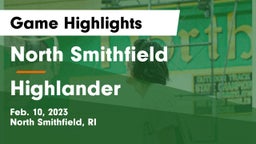North Smithfield  vs Highlander  Game Highlights - Feb. 10, 2023