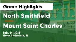 North Smithfield  vs Mount Saint Charles Game Highlights - Feb. 14, 2023