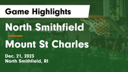 North Smithfield  vs Mount St Charles Game Highlights - Dec. 21, 2023