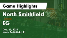 North Smithfield  vs EG Game Highlights - Dec. 22, 2023