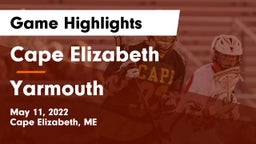 Cape Elizabeth  vs Yarmouth  Game Highlights - May 11, 2022