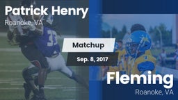 Matchup: Patrick Henry High vs. Fleming  2017