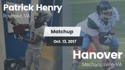 Matchup: Patrick Henry High vs. Hanover  2017