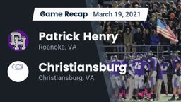 Recap: Patrick Henry  vs. Christiansburg  2021