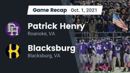 Recap: Patrick Henry  vs. Blacksburg  2021