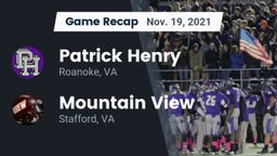 Recap: Patrick Henry  vs. Mountain View  2021