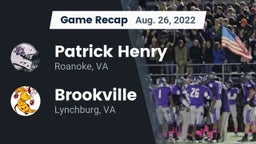 Recap: Patrick Henry  vs. Brookville  2022