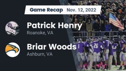 Recap: Patrick Henry  vs. Briar Woods  2022