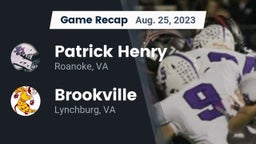 Recap: Patrick Henry  vs. Brookville  2023