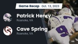 Recap: Patrick Henry  vs. Cave Spring  2023