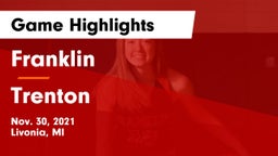 Franklin  vs Trenton  Game Highlights - Nov. 30, 2021