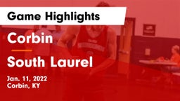 Corbin  vs South Laurel  Game Highlights - Jan. 11, 2022
