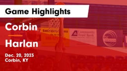 Corbin  vs Harlan  Game Highlights - Dec. 20, 2023