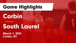 Corbin  vs South Laurel  Game Highlights - March 1, 2024
