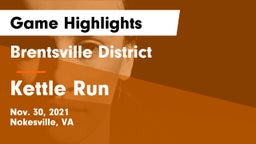 Brentsville District  vs Kettle Run  Game Highlights - Nov. 30, 2021